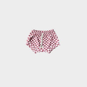 Baby Sprouts Shorties | Strawberry Checkered