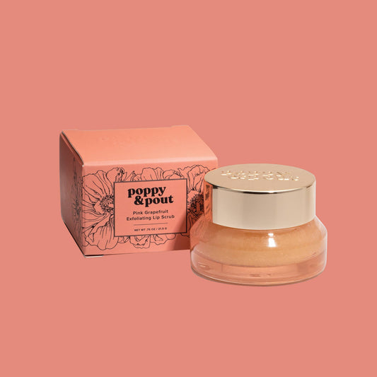 {Poppy & Pout} Lip Scrub :: Pink Grapefruit