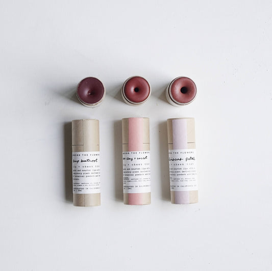 {Among the Flowers} Lip and Cheek Tint :: Rose Clay + Carrot