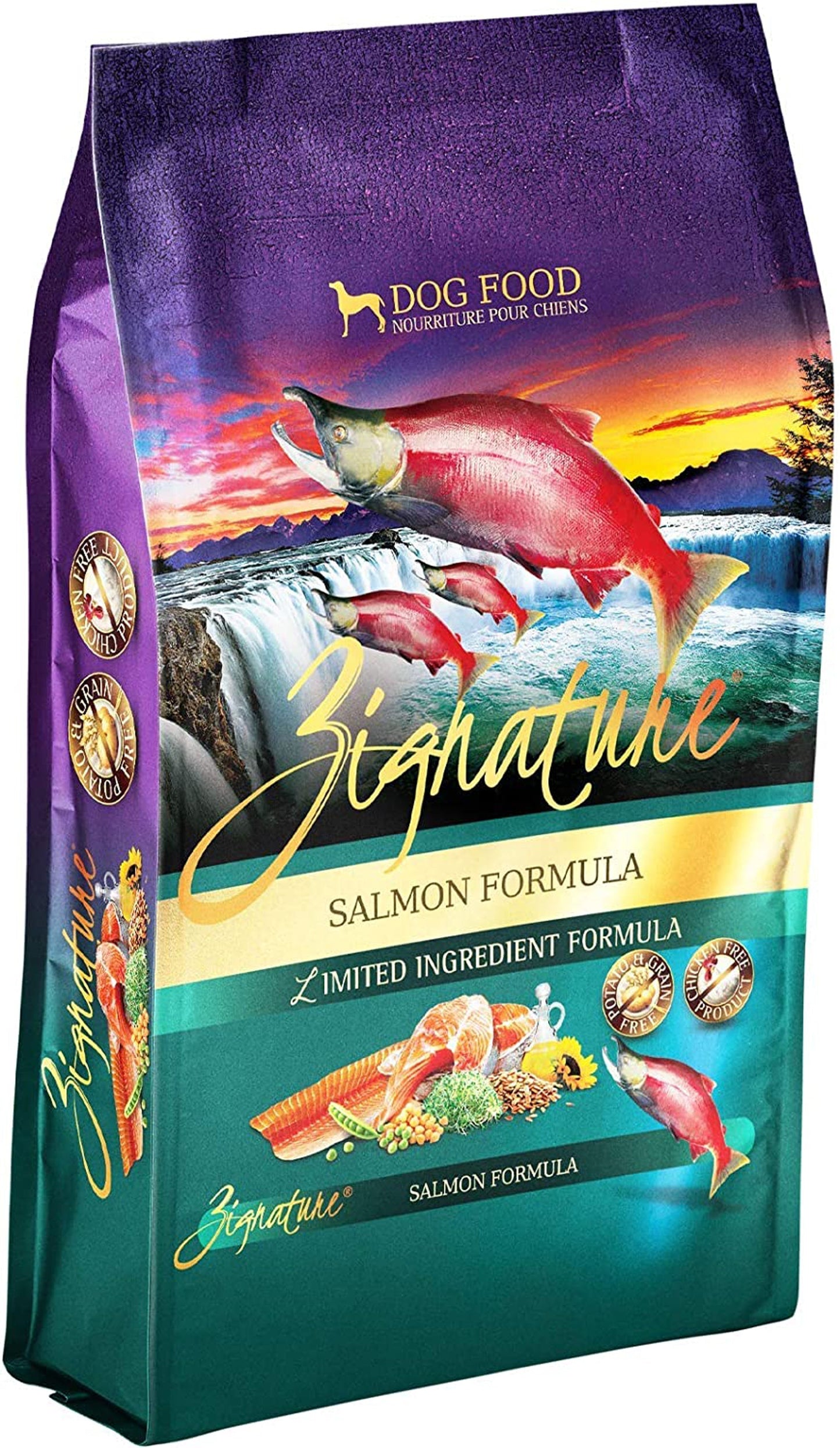 Zignature Dog 4Lb,  Salmon