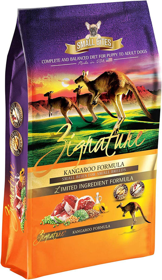 Zignature Dog 12,5Lb Small Bite Kangaroo