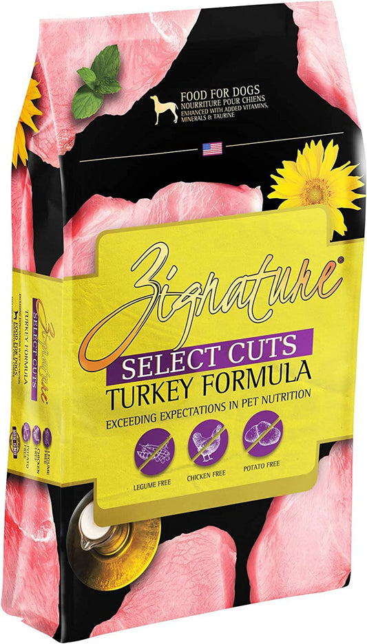 Zignature Dog 12,5Lb Select Cut Turky