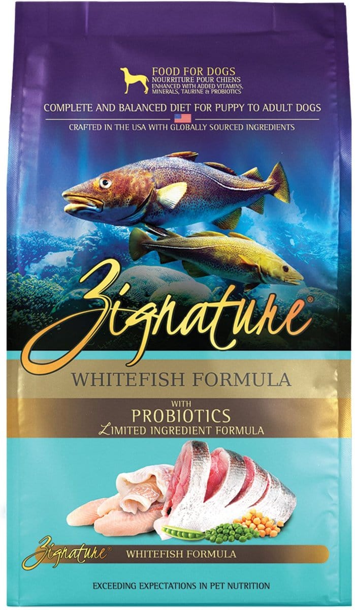Zignature Limited Ingredient Diet Grain Free Whitefish Recipe Dry Dog Food