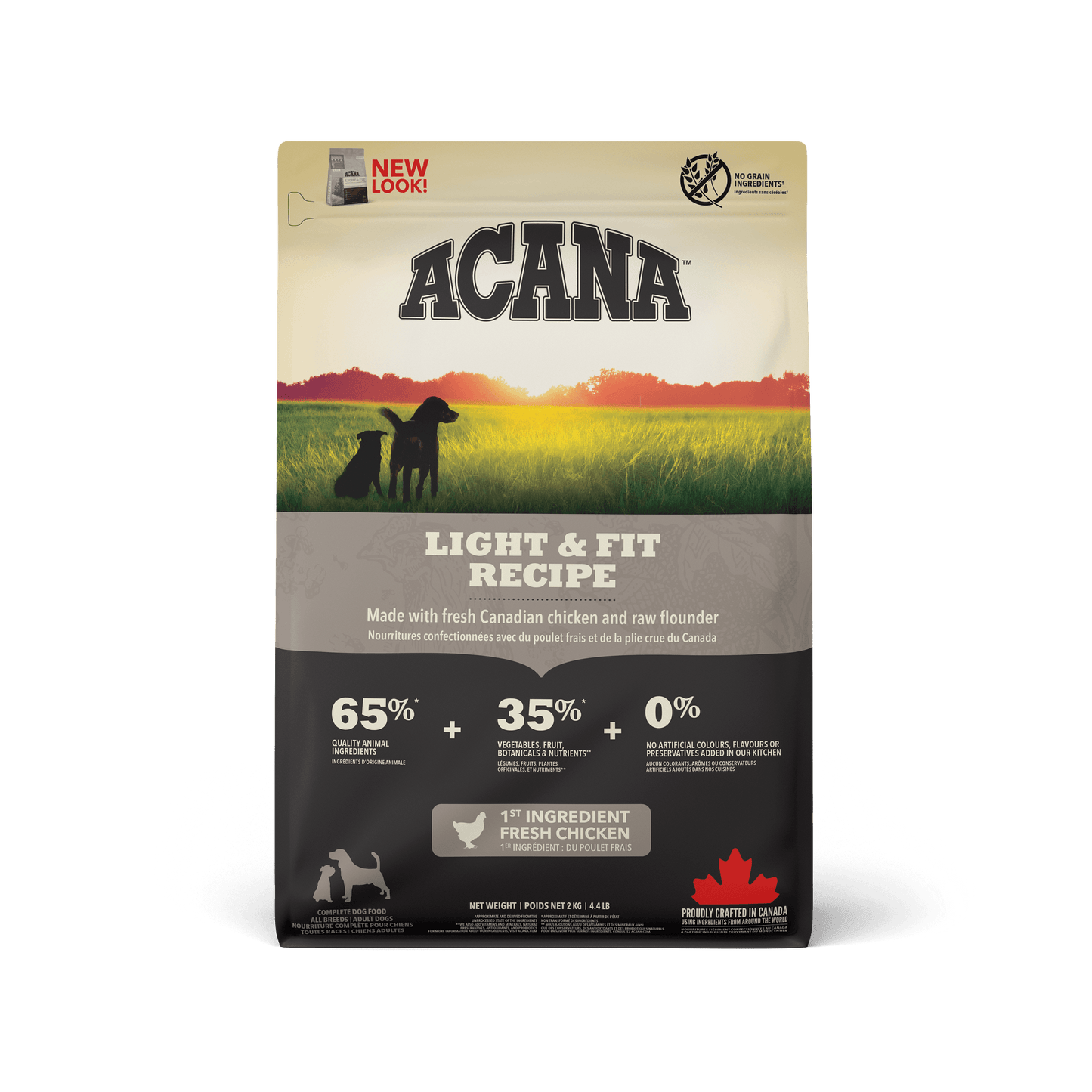 Acana Light & Fit Dry Dog Food Recipe