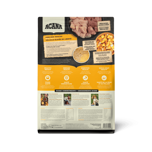 Acana Healthy Grains Free-Run Poultry Dry Dog Food Recipe