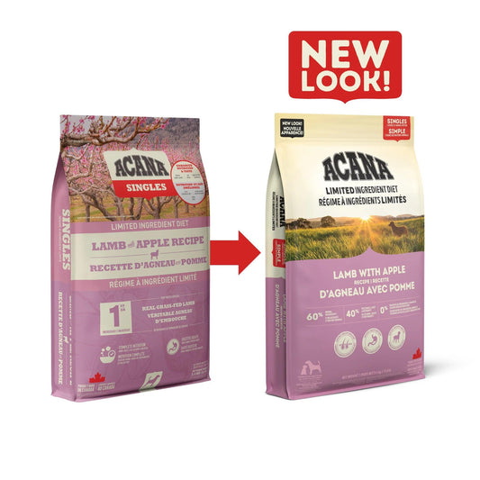 Acana Singles Limited Ingredient Diet Lamb & Apple Dog Food Recipe