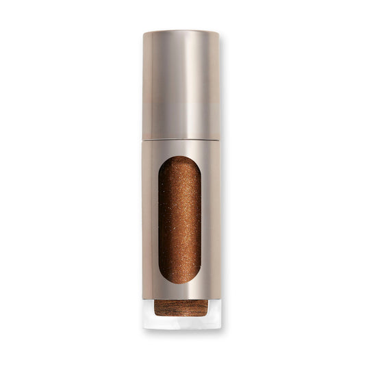 A buildable liquid highlighter which provides a long-lasting all-over glow with no glitter for a sheer skin like finish.