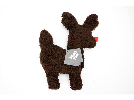 West Paw Ruff-n-Tuff Reindeer Chocolate