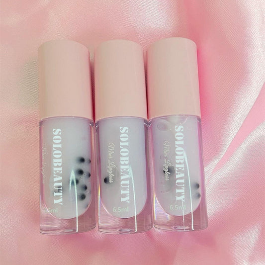Boba Milk Tea  Lip Gloss 4pc