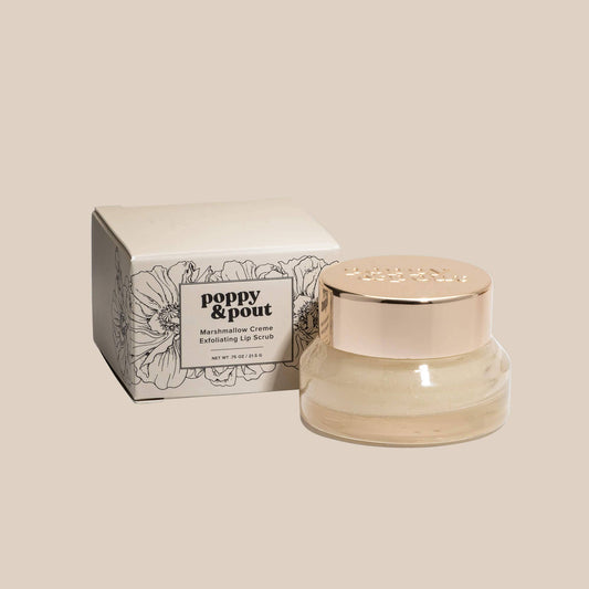 {Poppy & Pout} Lip Scrub :: Marshmallow Creme