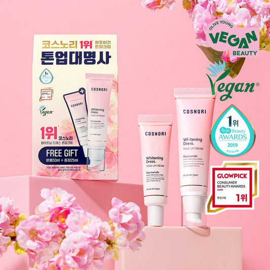 [Limited Special Pack] COSNORI Whitening Dress Tone-up Cream (50mL + Bonus 30mL)